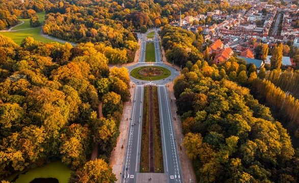 Atomiumplein autumn