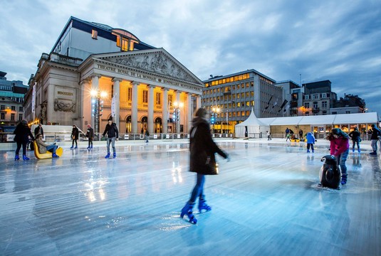 Ice skating Brussels