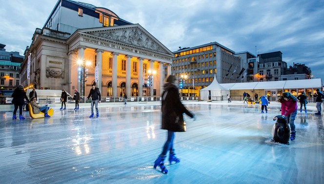 Ice skating Brussels